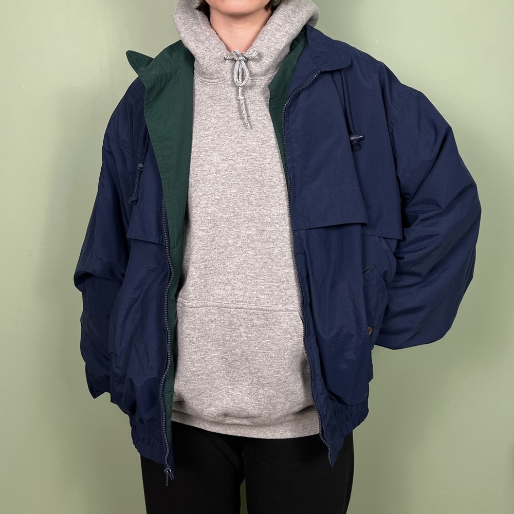 Lee Casual Collection Navy Unisex Windbreaker/Bomber/Golf Jacket